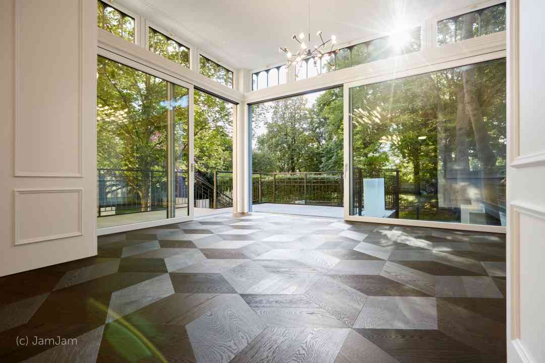 Фотография: Wohnraum mit Ausgang auf die Terrasse