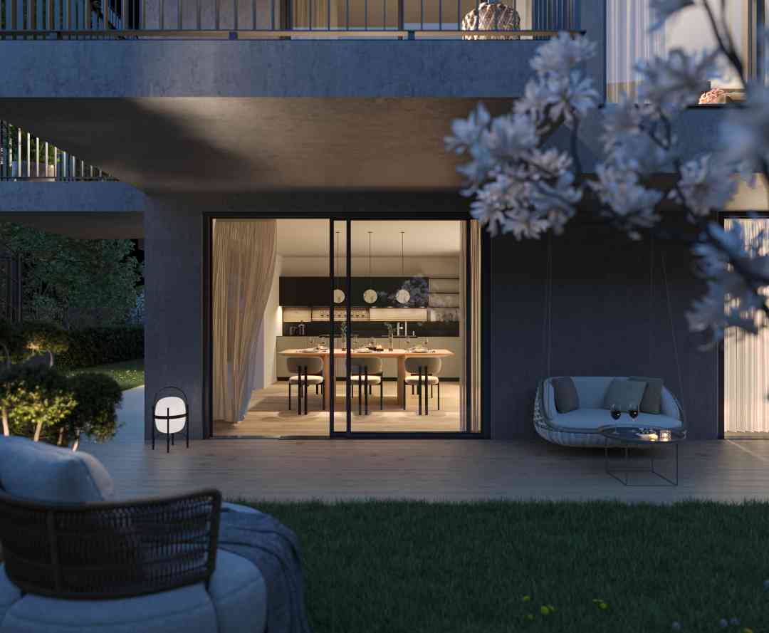 Foto: Gartenansicht Symbolbild