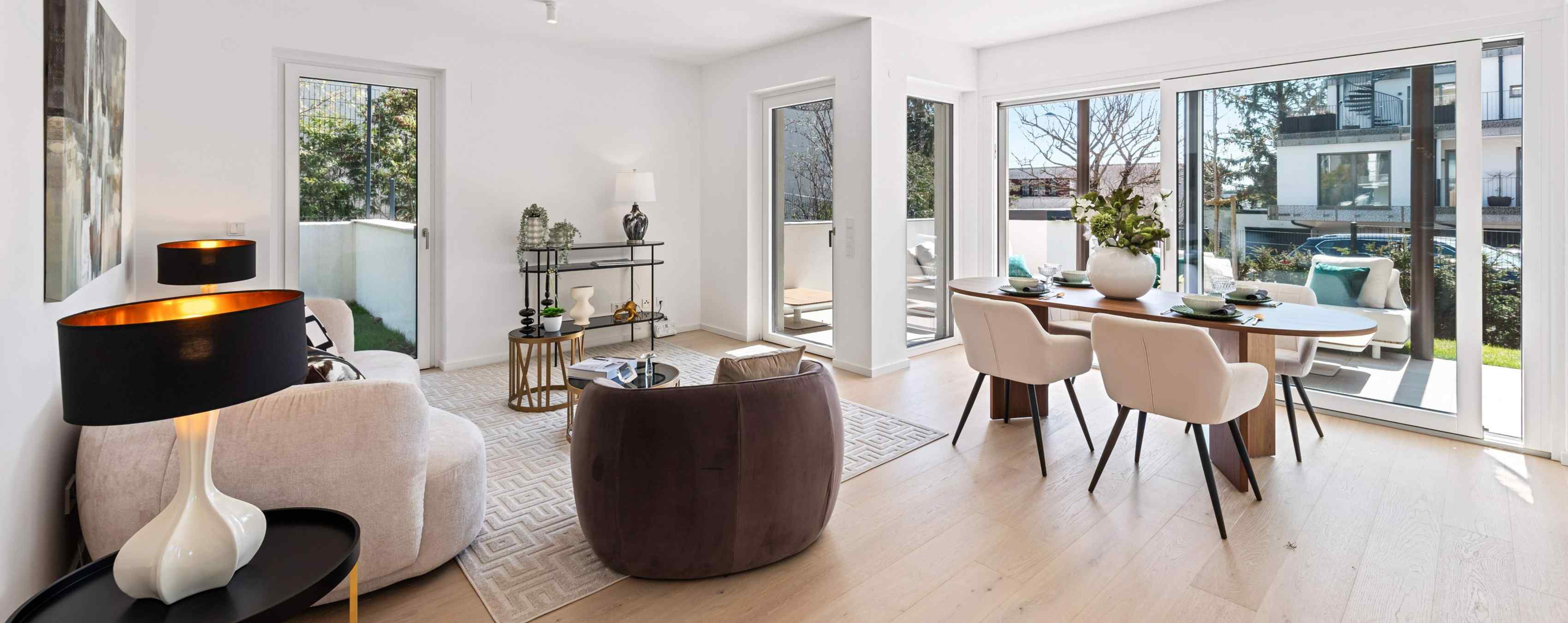 Foto: Luxuriöse Gartenwohnung in Toplage