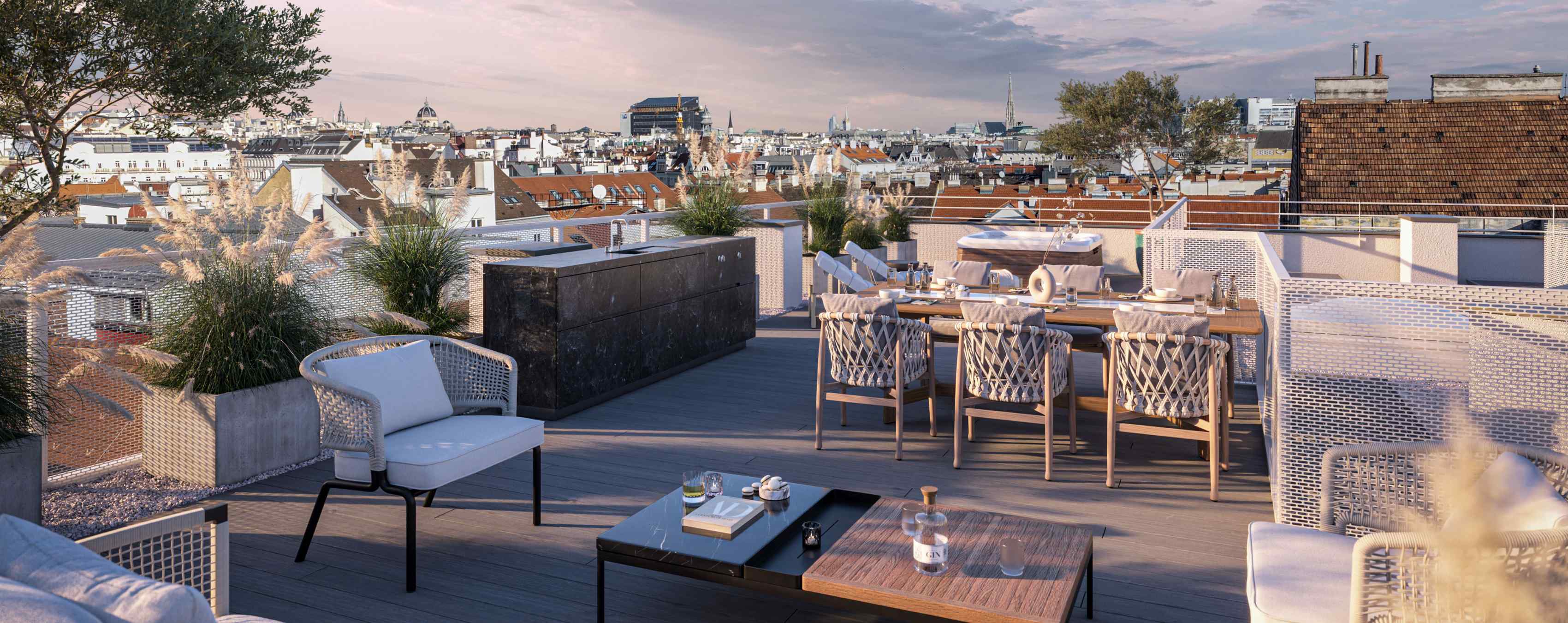 Foto: Beeindruckendes Penthouse mit Dachterrasse